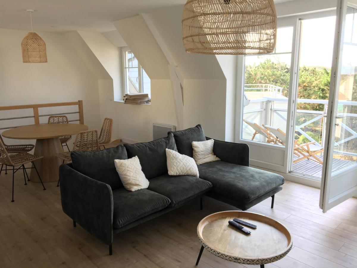 Nouveau! Superbe Appartement Avec Terrasse Vue Mer 앙블레퇴즈 외부 사진